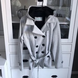 Maurices fleece trench coat